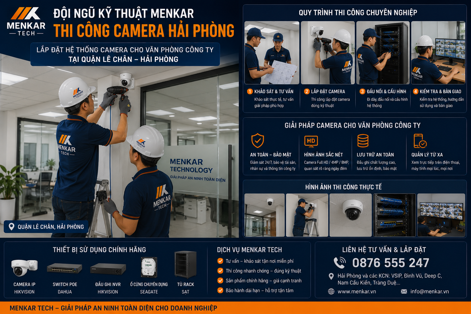 thi công camera hải phòng