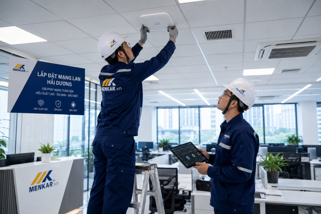 Lắp đặt mạng LAN Hải Dương
